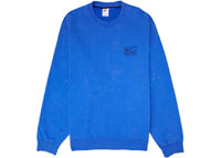 Nike x Stussy Acid Wash Crew Fleece Blue