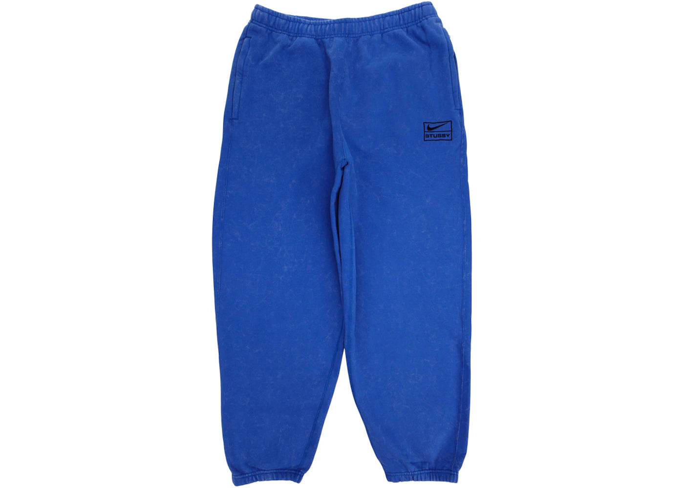 Nike x Stussy Acid Wash Sweatpants Blue - vue 360