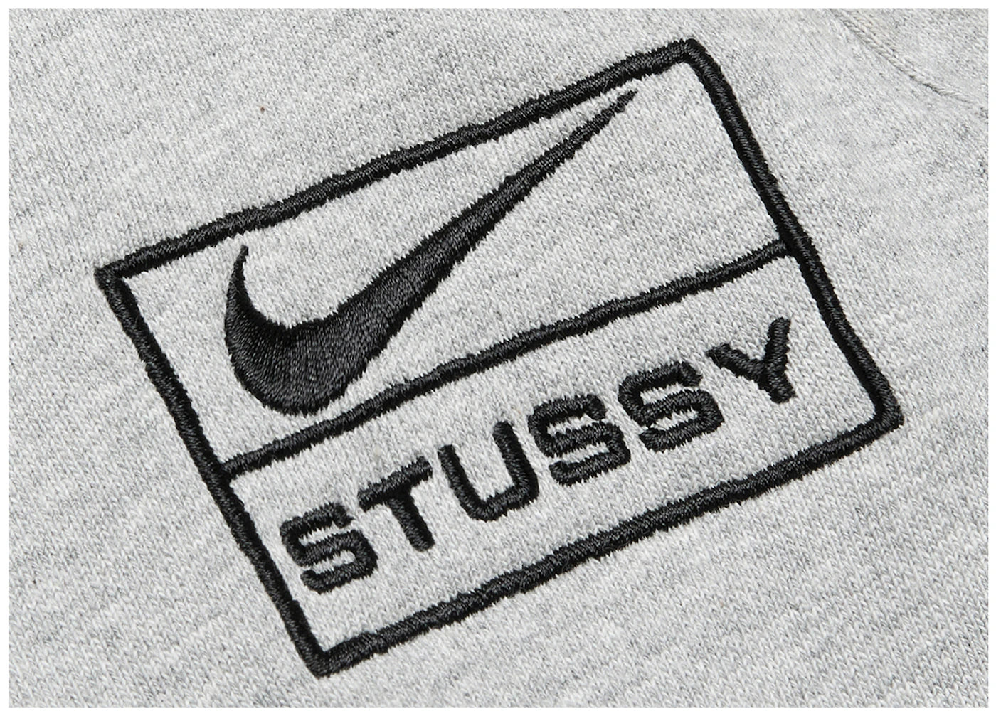 Nike x Stussy Fleece Sweatpants Grey - vue secondaire A