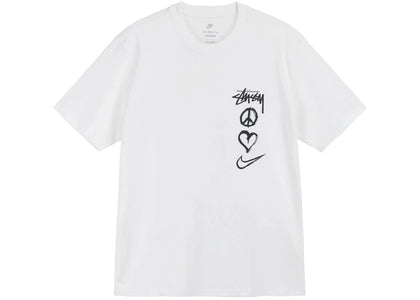 Nike x Stussy M NRG RA T-Shirt White/Black - apparel view 2