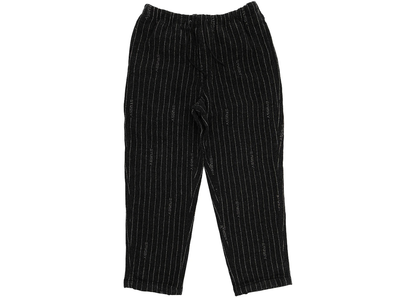 Nike x Stussy Striped Wool Pants Black - vue secondaire A