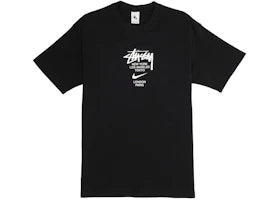 Nike x Stussy International T-shirt Black - vue 360