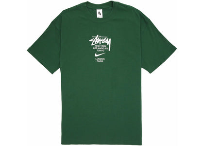 Nike x Stussy International T-shirt Green - apparel view 2