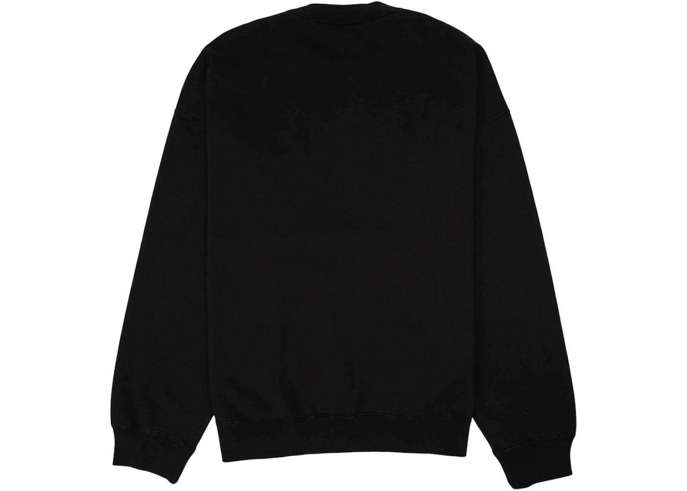 Nike x Stussy Wash Crew Fleece Black - vue secondaire B