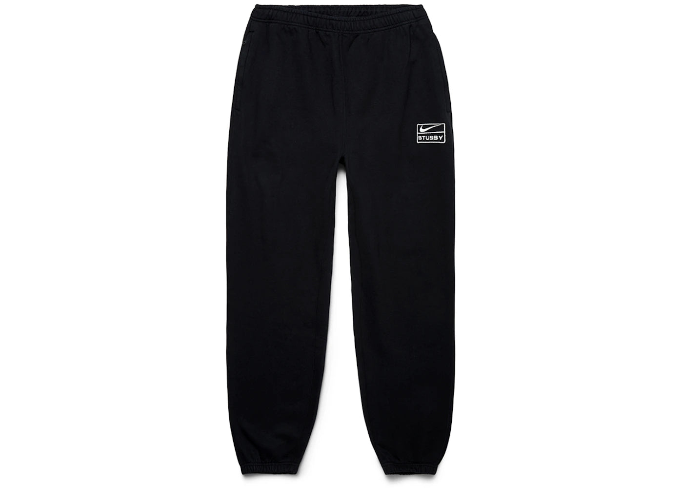 Nike x Stussy Washed Sweatpants Black - vue 360