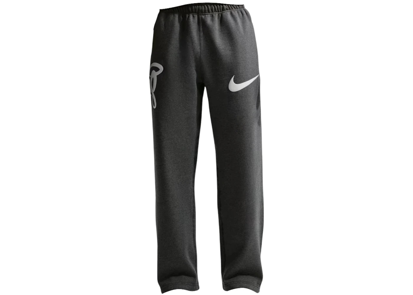 Nike x Syna Solo Swoosh Fleece Pants Grey - vue 360