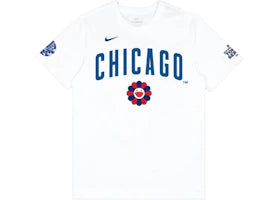 Nike x Takashi Murakami x MLB World Tour Tokyo Series 2025 Cubs S/S Tee White - vue 360