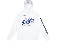 Nike x Takashi Murakami x MLB World Tour Tokyo Series 2025 Dodgers Hoodie White