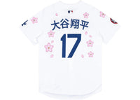 Nike x Takashi Murakami x MLB World Tour Tokyo Series 2025 Dodgers Ohtani Kanji Jersey White