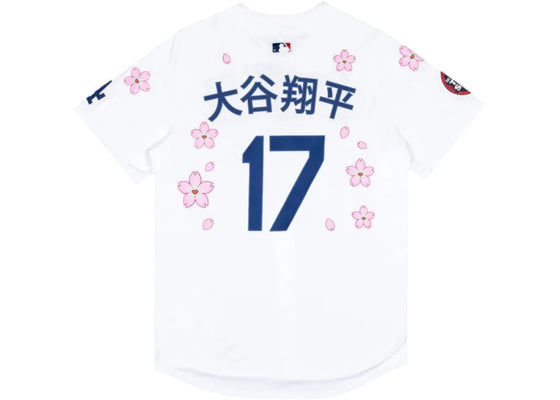 Nike x Takashi Murakami x MLB World Tour Tokyo Series 2025 Dodgers Ohtani Kanji Jersey White