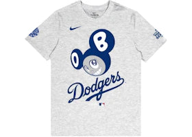Nike x Takashi Murakami x MLB World Tour Tokyo Series 2025 Dodgers S/S Tee Grey