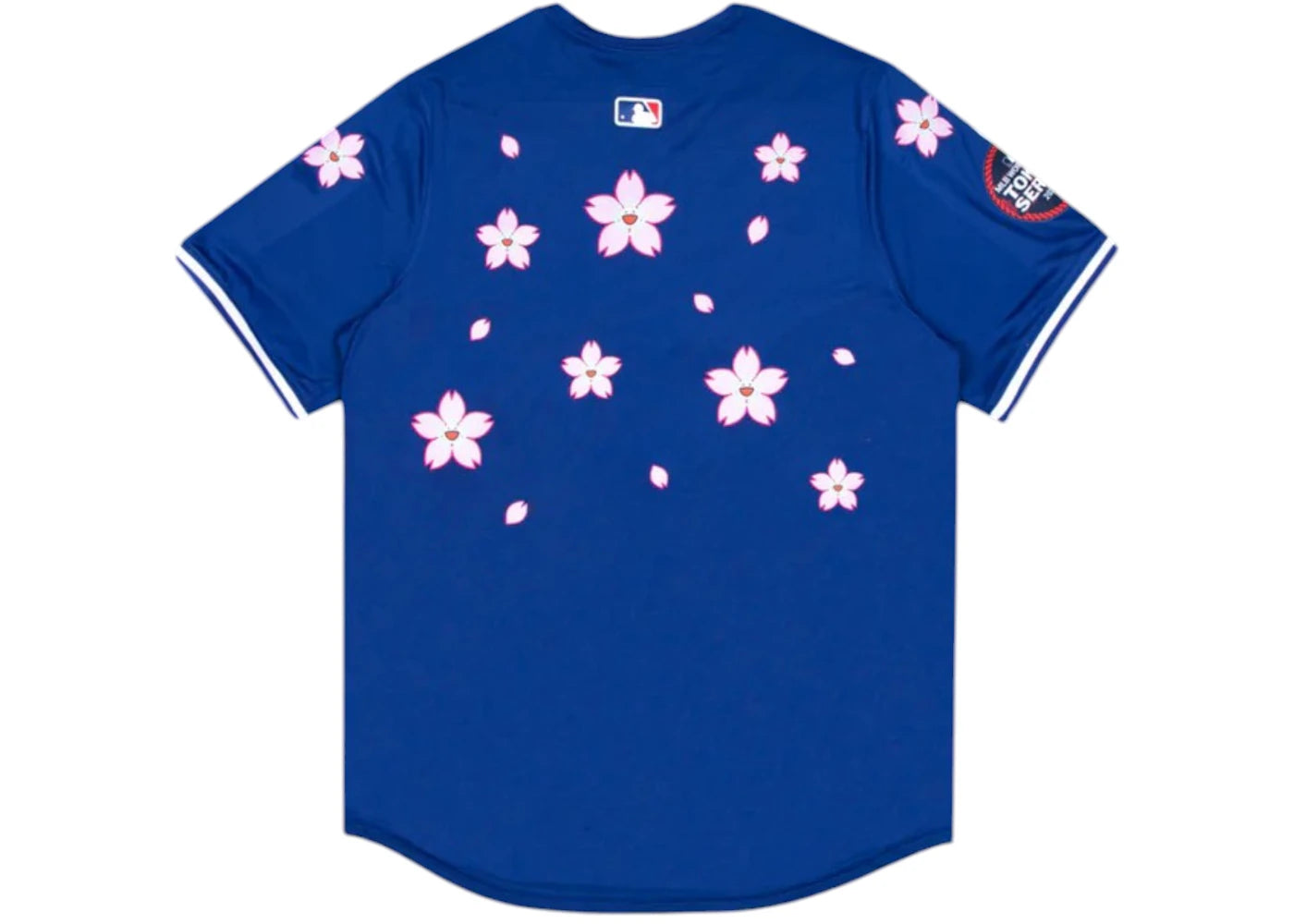 Nike x Takashi Murakami x MLB World Tour Tokyo Series 2025 Dodgers Tokyo Away Jersey Blue - vue secondaire B