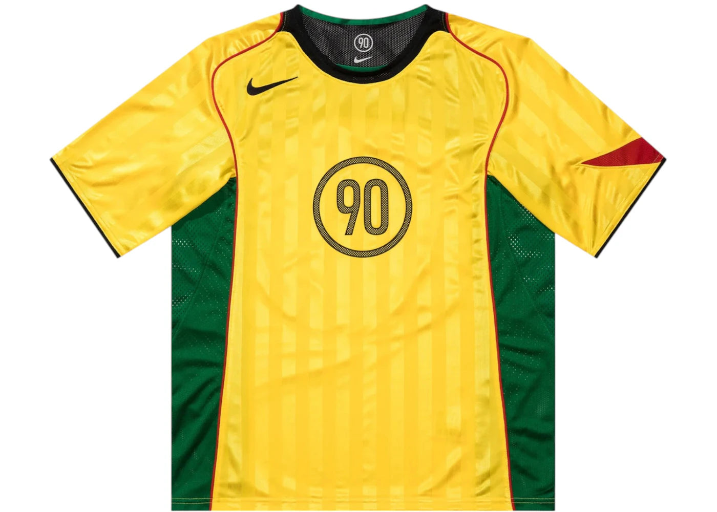 Nike x Total 90 Dri-Fit Soccer Jersey Tour Yellow - vue 360