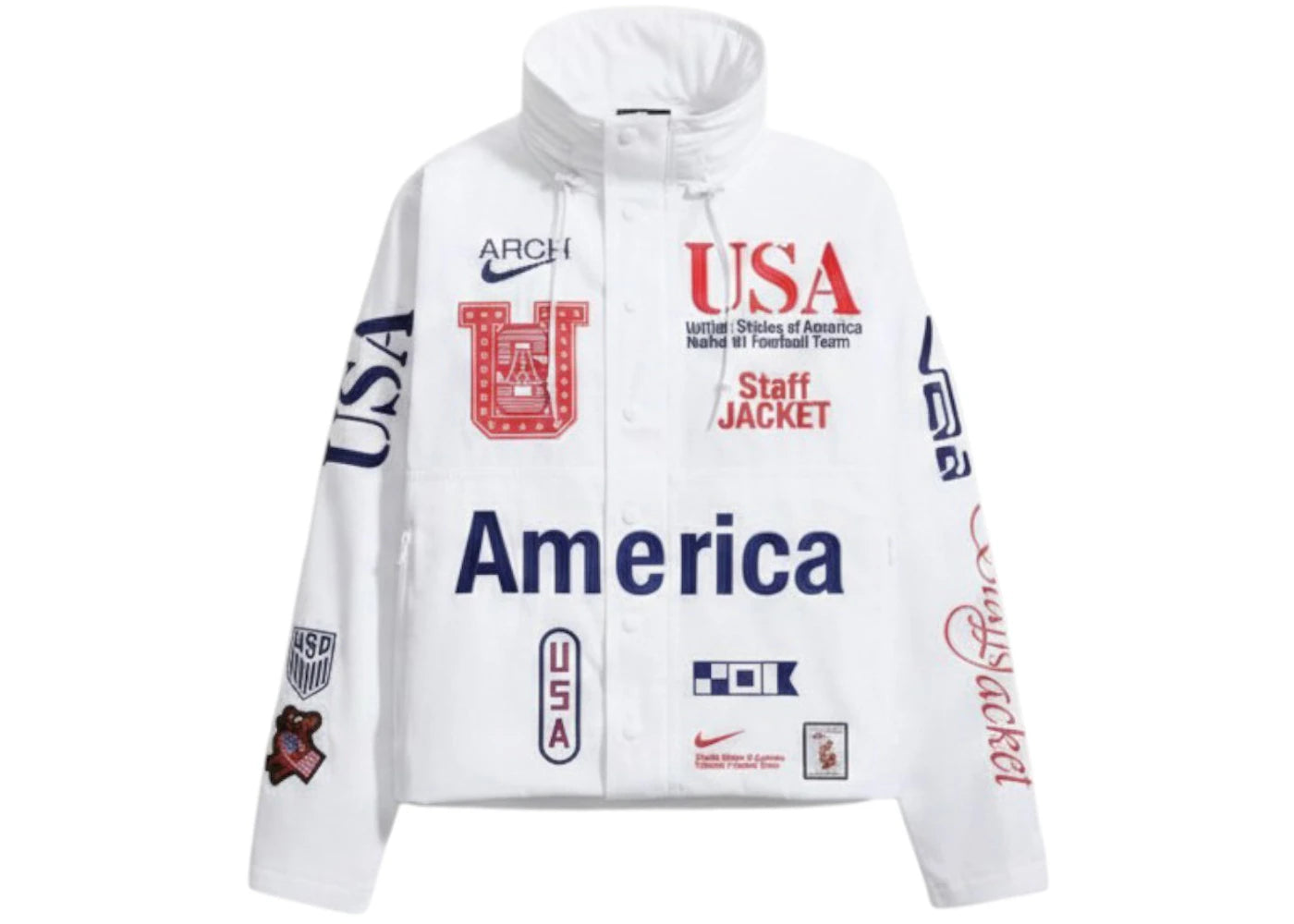 Nike x USMNT x V.A.A. Woven Staff Jacket - vue secondaire A