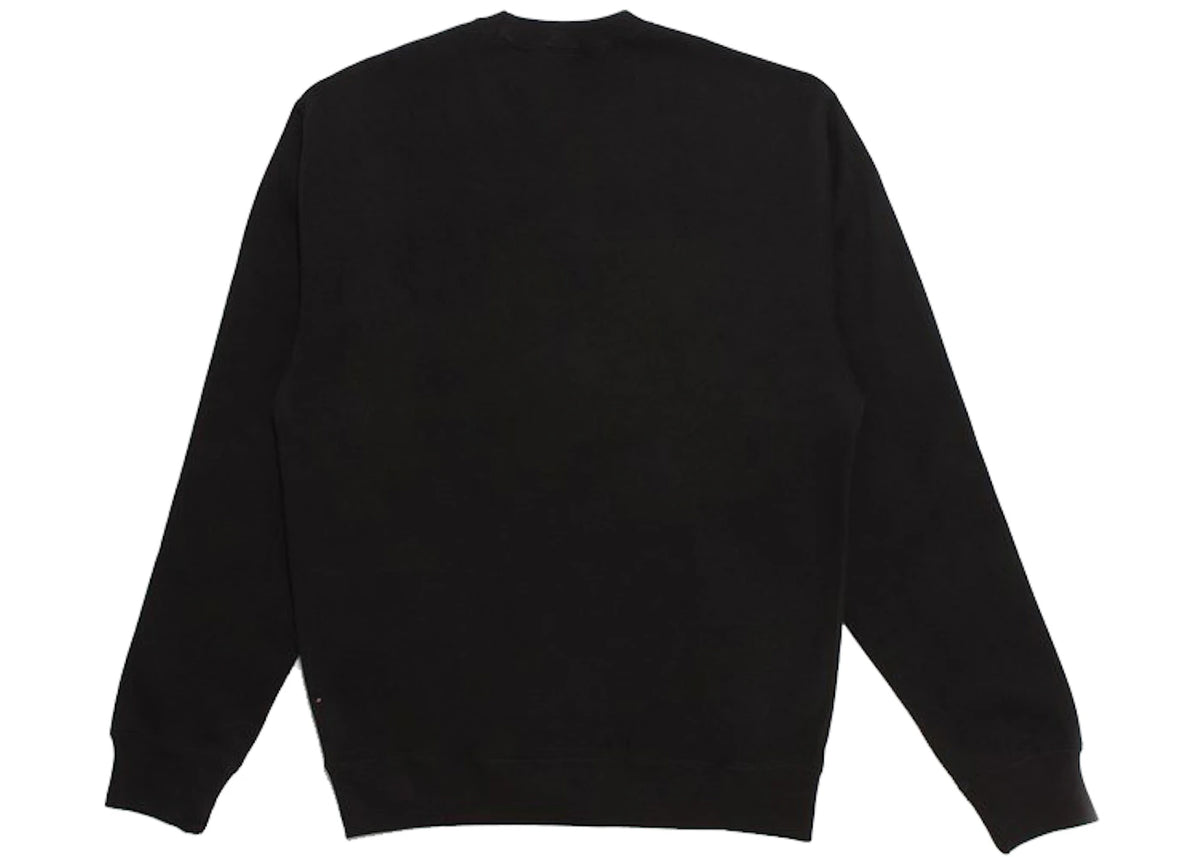 NikeLab Fleece Crew Black/White - vue secondaire B