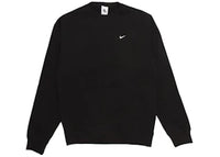 NikeLab Fleece Crew Black/White