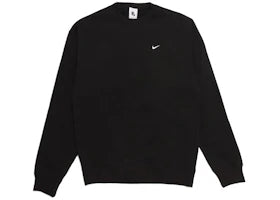 NikeLab Fleece Crew Black/White