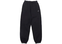 NikeLab Women's Solo Swoosh Fleece Sweatpants (Asia Sizing) Black