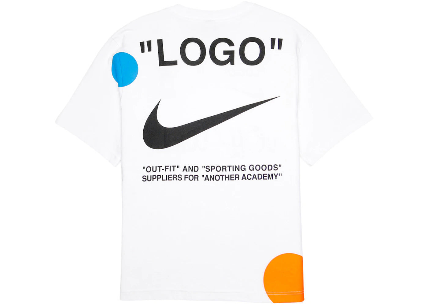 Nikelab x OFF-WHITE Mercurial NRG X Tee White - vue secondaire B