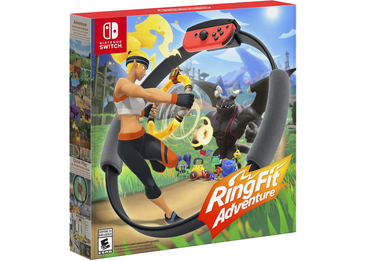 Nintendo Switch Ring Fit Adventure Game/Accessory - vue secondaire A