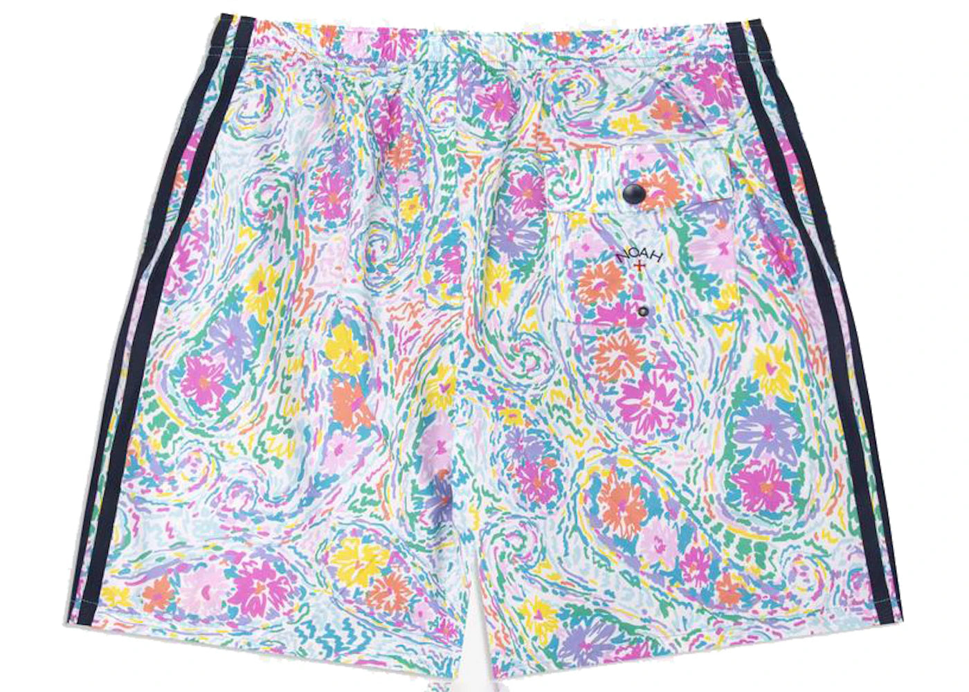 Noah x adidas Floral Paisley Sport Short Multi - vue secondaire B