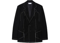 OFF-WHITE 00 Stitch Woolgab Relax Jacket Black
