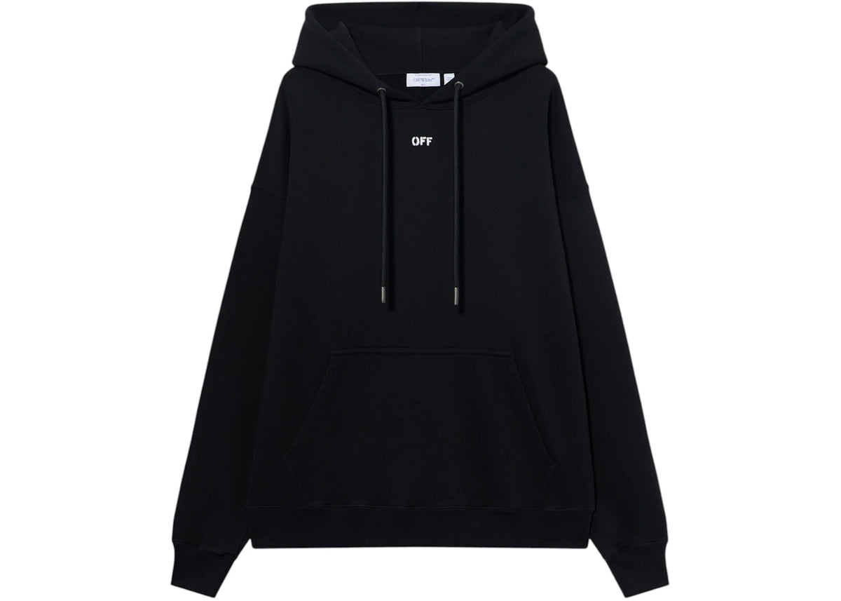 OFF-WHITE 3D Spray Arrow Skate Hoodie Black - vue secondaire A