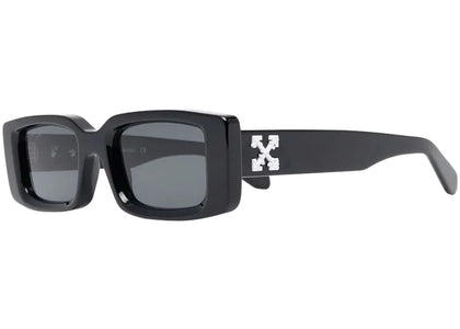 OFF-WHITE Arthur Square Frame Sunglasses Black/White SS22 (OERI016C99PLA0011007) - authentic OFF-WHITE product