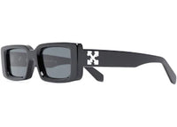 OFF-WHITE Arthur Square Frame Sunglasses Black/White (OERI016Y21PLA0011007)
