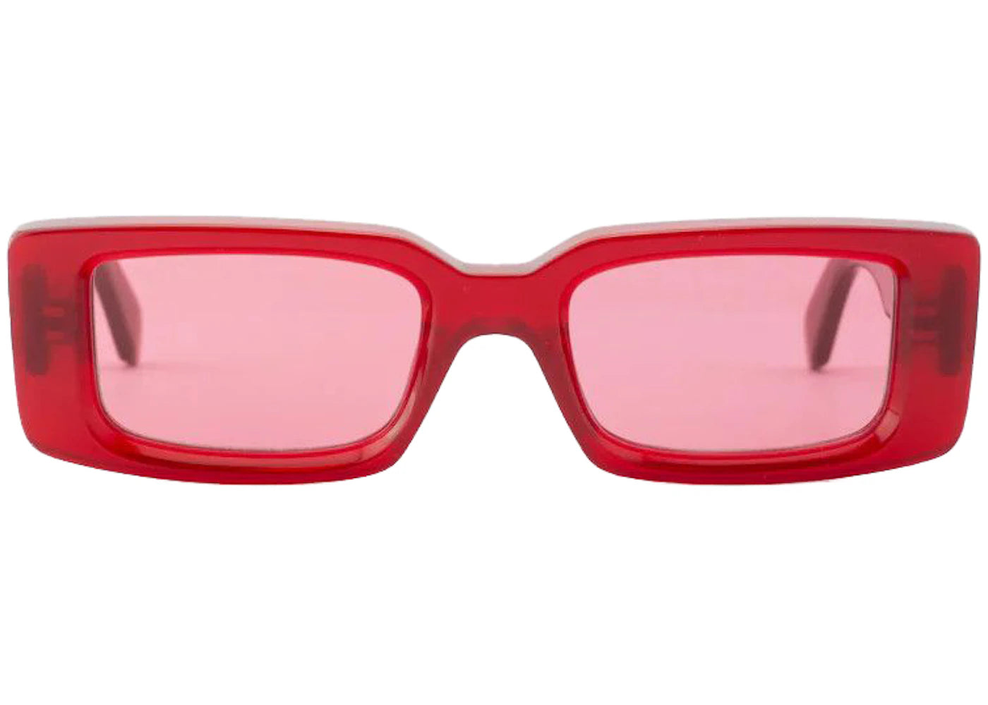 OFF-WHITE Arthur Sunglasses Red (OERI127S24PLA0012828) - vue secondaire B