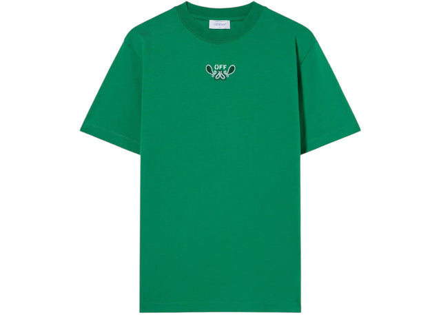 OFF-WHITE Bandana Arr Slim S/S Tee College Green White