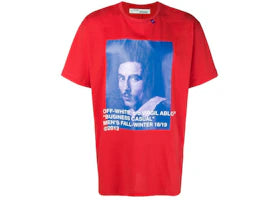 OFF-WHITE Bernini Spliced Tee Red