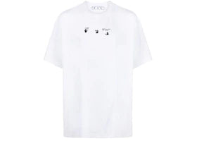 OFF-WHITE Blue Marker S/S Over Tee White/Blue