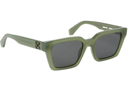 OFF-WHITE Branson Sunglasses Olive/Dark Grey (OERI111S24PLA0015707-FR) - authentic OFF-WHITE product