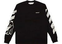 OFF-WHITE Bricks Skate L/S T-Shirt Black/White