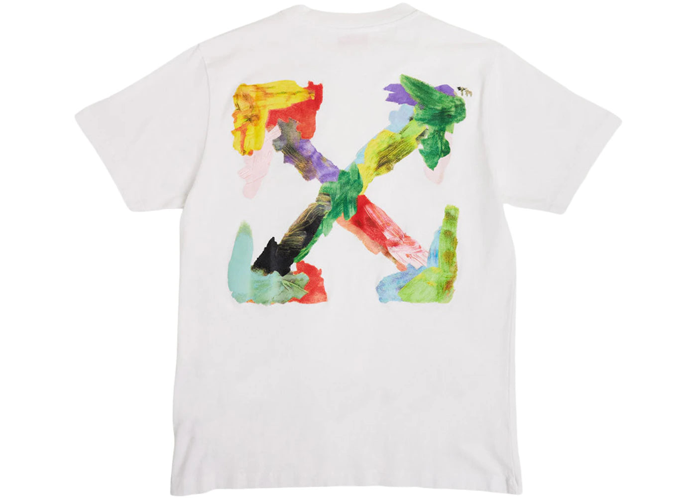OFF-WHITE Brush Arrows Slim Skate S/S Tee White/Multi