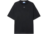 OFF-WHITE BW S Matthew Skate S/S Tee Black