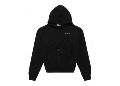 OFF-WHITE Caravaggio Saint Jerome Writing Arrows Hoodie Black/White - apparel view 2