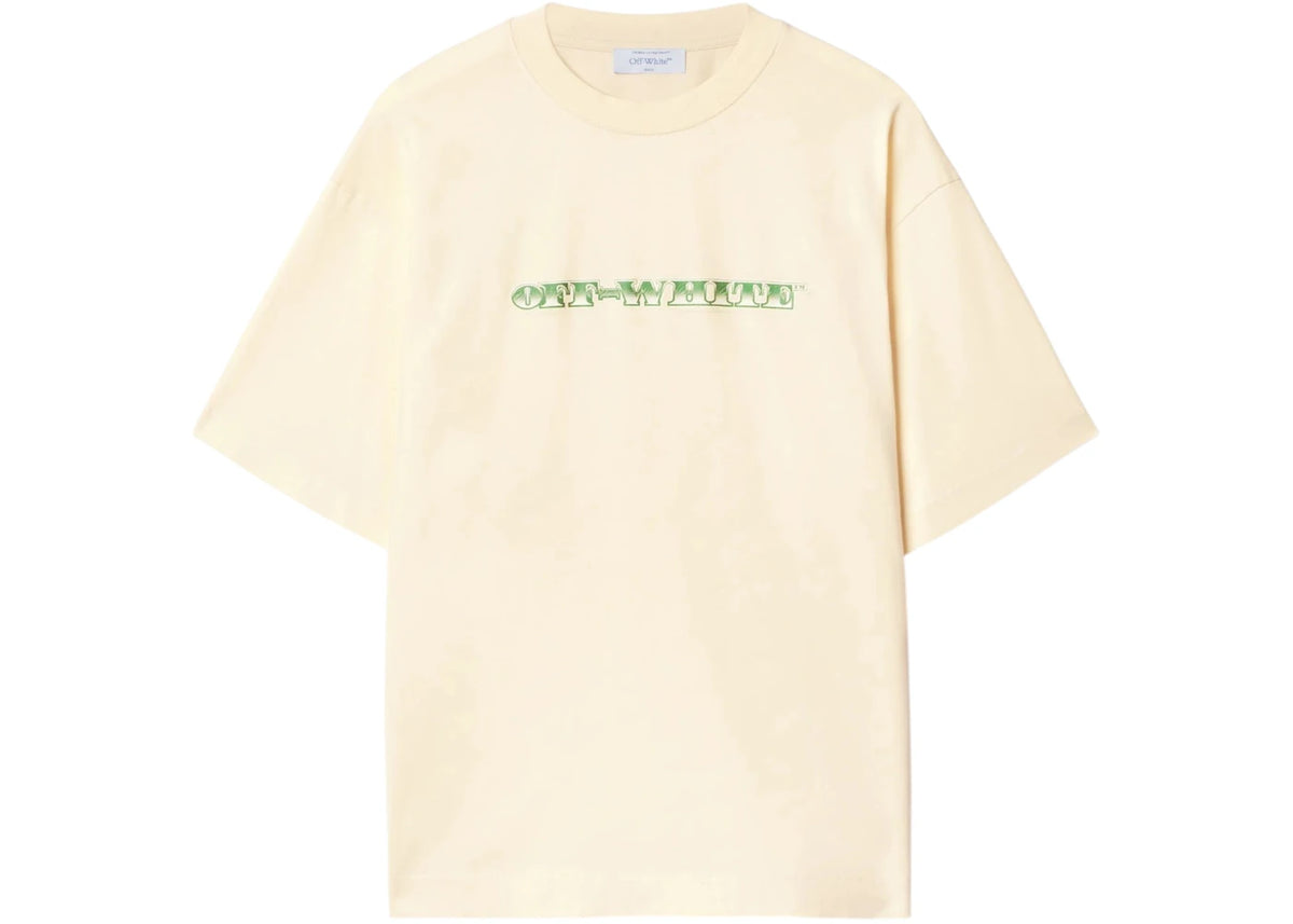 OFF-WHITE Cash Arrow Skate S/S Tee Neutrals - vue secondaire A