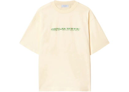 OFF-WHITE Cash Arrow Skate S/S Tee Neutrals - product view 2