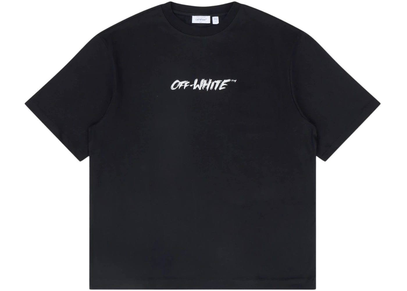 OFF-WHITE Chalk Arrow Skate Fit Tee Black - vue secondaire A