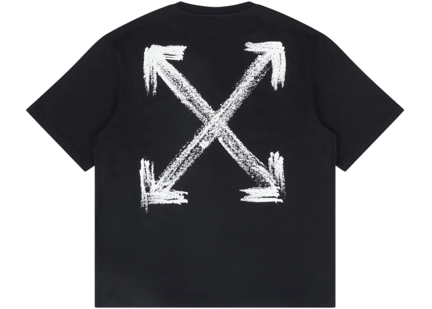 OFF-WHITE Chalk Arrow Skate Fit Tee Black - vue 360
