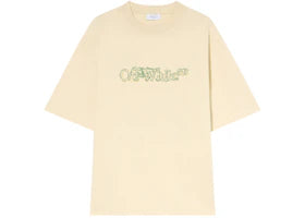OFF-WHITE Cloudy Arrow Skate Logo T-shirt Frozen Dew/Alfaalfa