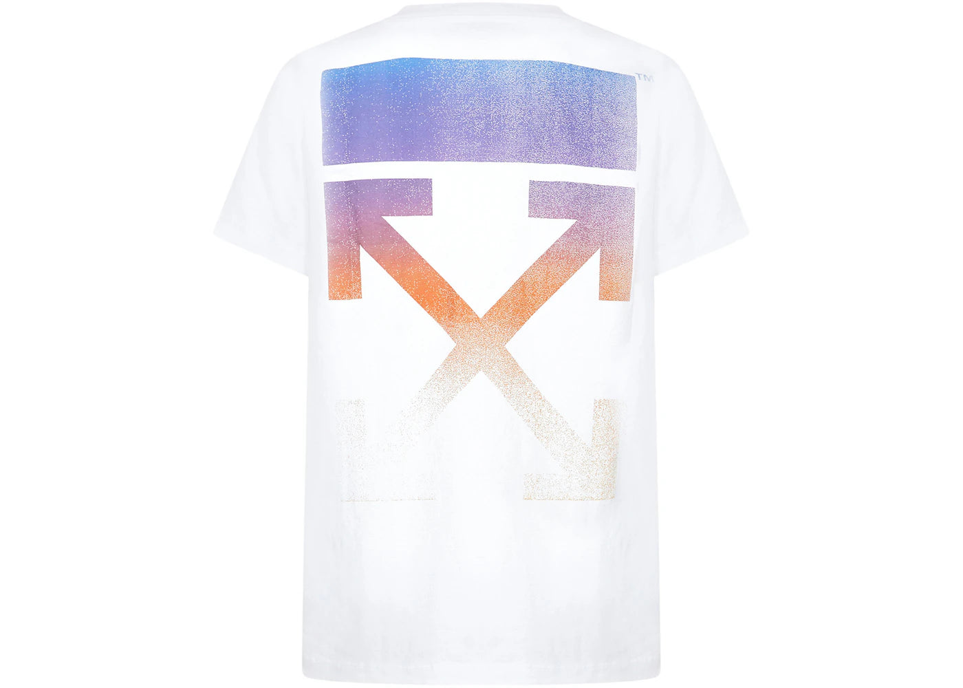 OFF-WHITE Degrade Arrows Short Sleeve T-Shirt White Multi - vue secondaire B