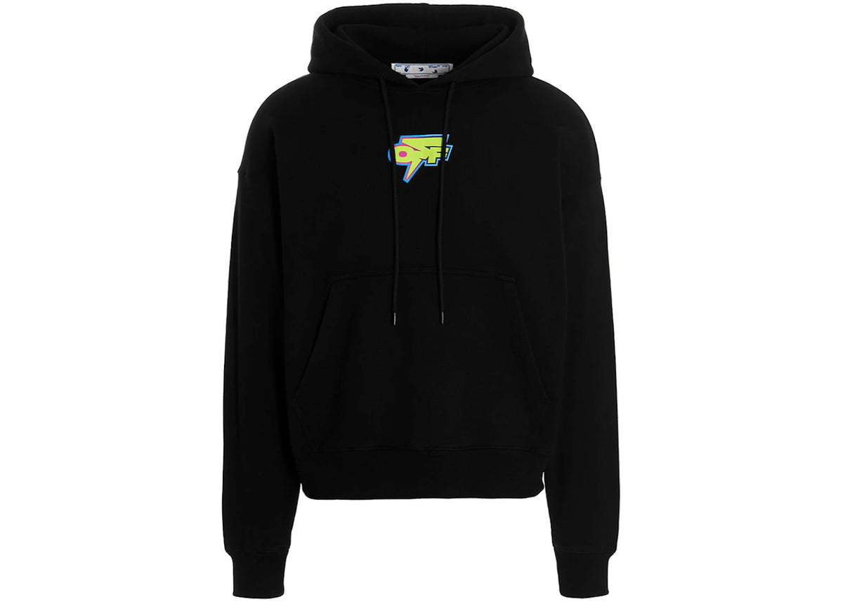 OFF-WHITE Degrade Thund Skate Arrows Oversized Hoodie Black/Multi - vue secondaire B