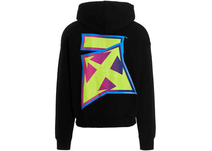 OFF-WHITE Degrade Thund Skate Arrows Oversized Hoodie Black/Multi - apparel view 2