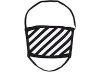OFF-WHITE Diag Over The Head Face Mask Black/White
