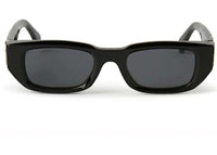OFF-WHITE Fillmore Square Sunglasses Black/Dark Grey (OERI124S24PLA0011007-FR)