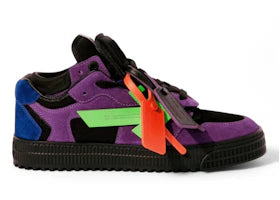 OFF-WHITE Floating Arrow Purple Neon Green Navy Blue - vue 360