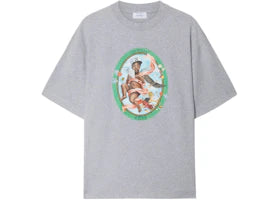 OFF-WHITE Fresco Oval Skate S/S Tee Grey